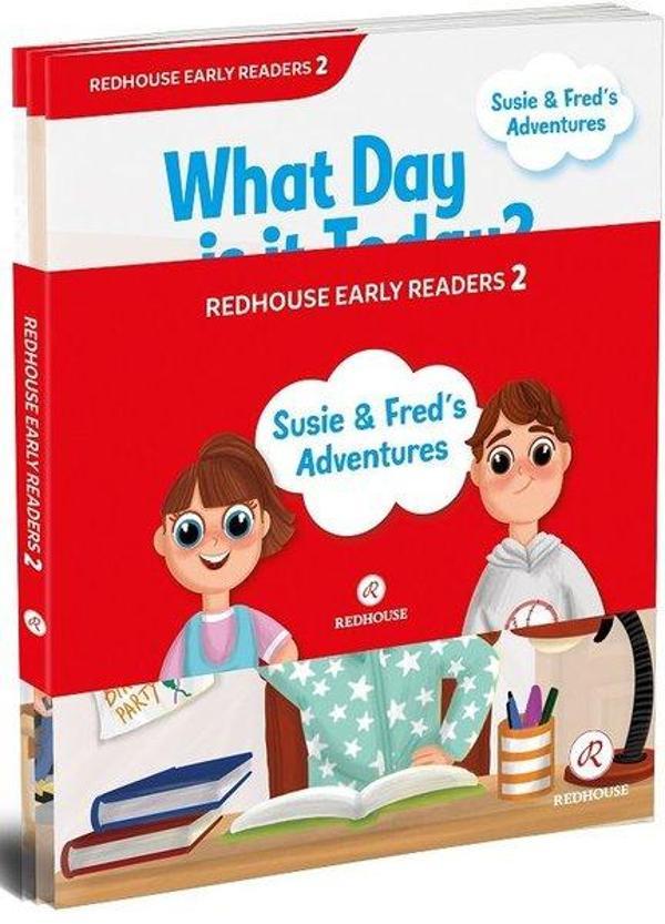 Redhouse Early Readers 2 - Susie & Fred's Adventures - Redhouse Yayınları - Image 1