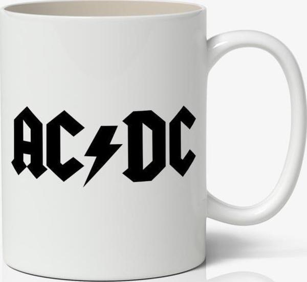 AC/DC Baskılı Kupa Bardak Baskılı Kahve Kupa Bardak - Image 1