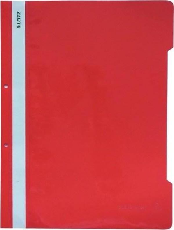 LEITZ TELLI DOSYA L-4189 KIRMIZI 50'li - Image 1
