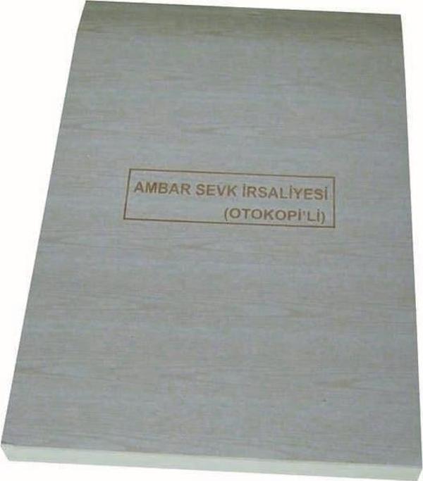 DILMAN AMBAR SEVK IRSALIYESI 2X50 3 NÜSHA - 6 Adet - Image 1