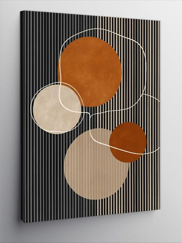 Kanvas Tablo Minimal Geometrik Tasarım - Image 1