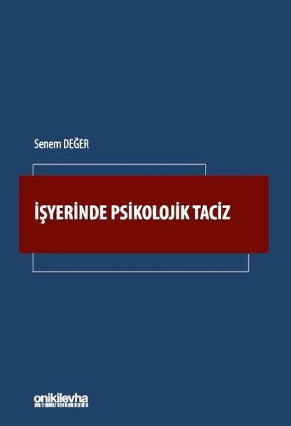 İşyerinde Psikolojik Taciz - On İki Levha Yayıncılık - Image 1
