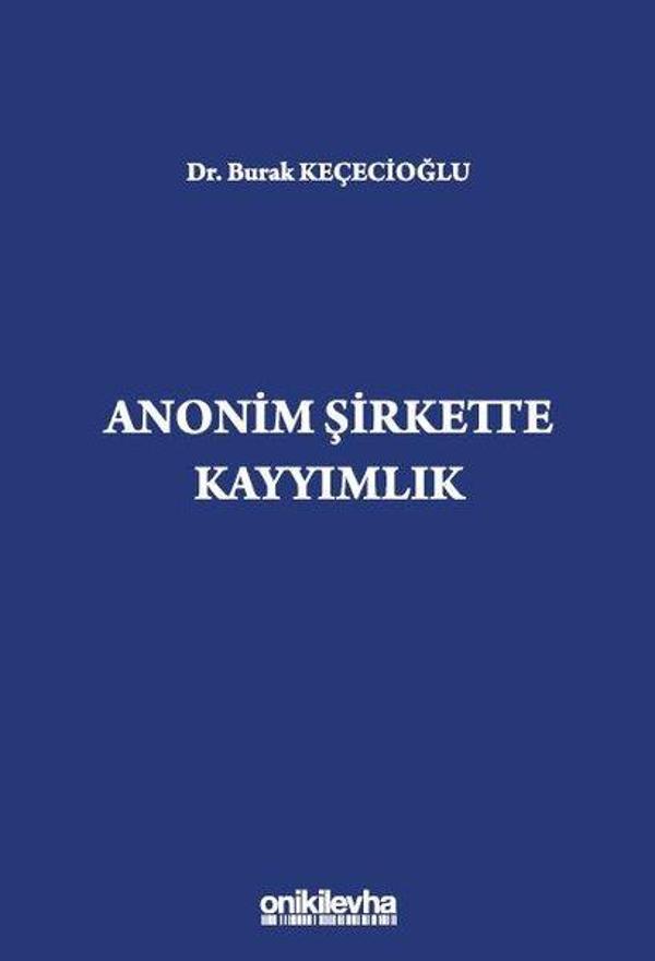 Anonim Şirkette Kayyımlık - On İki Levha Yayıncılık - Image 1