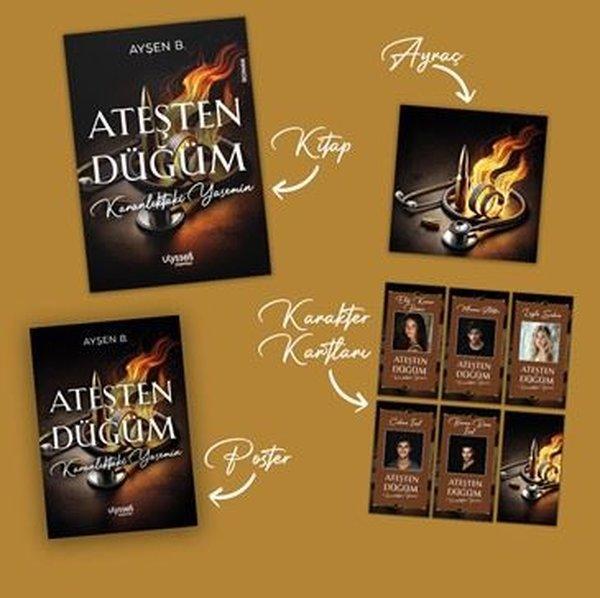 Ateşten Düğüm: Karanlıktaki Yasemin - Karakter Kartları ve Poster Hediyeli - Ulysses Yayınları - Image 1