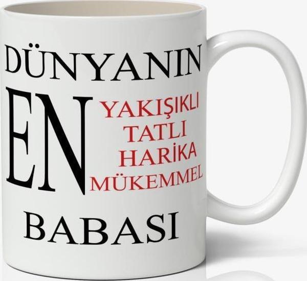 Babalar Günü Baskılı Kupa Bardak Baskılı Kahve Kupa Bardak - Image 1