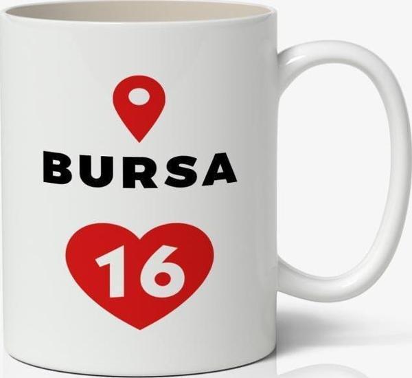 Bursa Baskılı Kupa Bardak Baskılı Kahve Kupa Bardak - Image 1