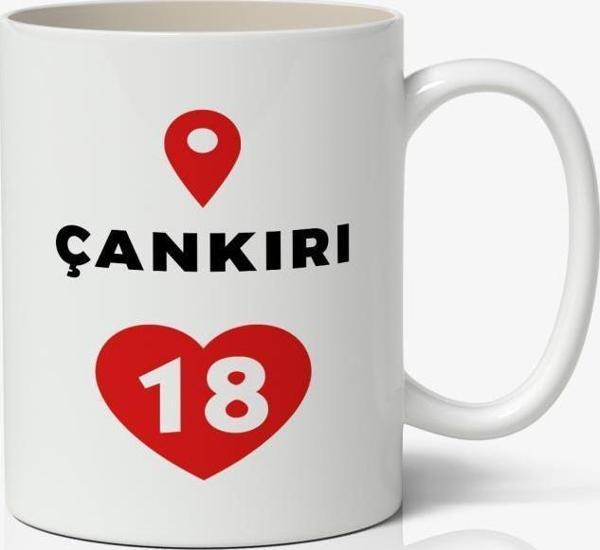 Çankırı Baskılı Kupa Bardak Baskılı Kahve Kupa Bardak - Image 1