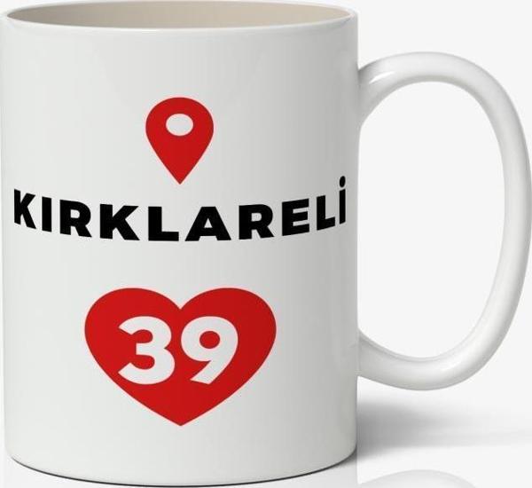 Kırklareli Baskılı Kupa Bardak Baskılı Kahve Kupa Bardak - Image 1