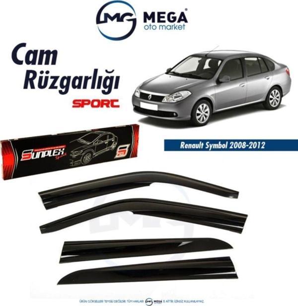 Clio Symbol 2008-2012 Cam Rüzgarlık Mugen Tip - Image 1