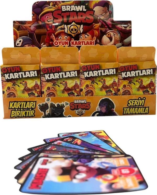 Brawl Stars Oyun Kartları 10 Kart 50 Farklı Karakter - Image 1