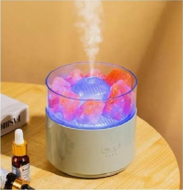 Wınbest Himalaya Taşlı Aroma Difüzörü Buhar Ultrasonik 7 Renk Led Işıklı Aromatik Oda Kokusu 200 ml - Image 1