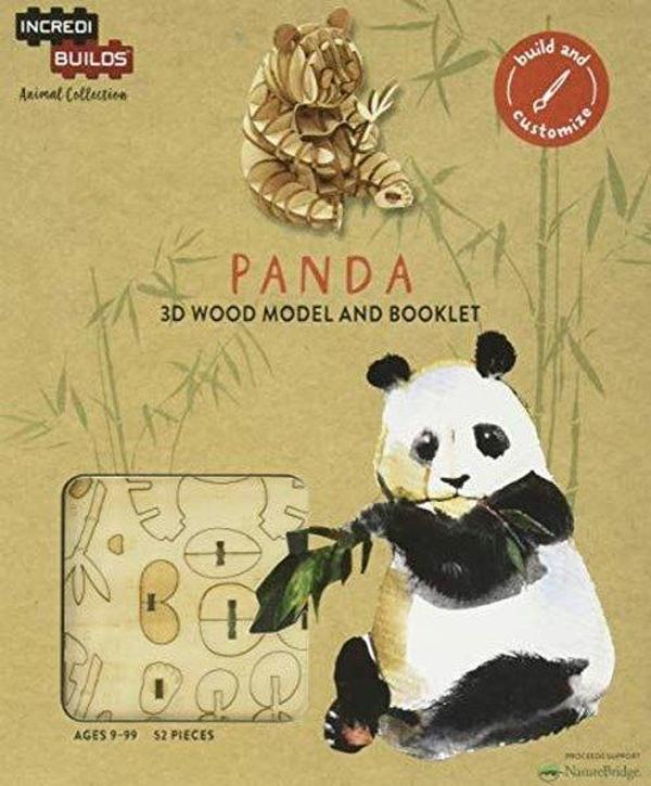 IncrediBuilds-Animal Collection: Panda - Insight Toys - Image 1