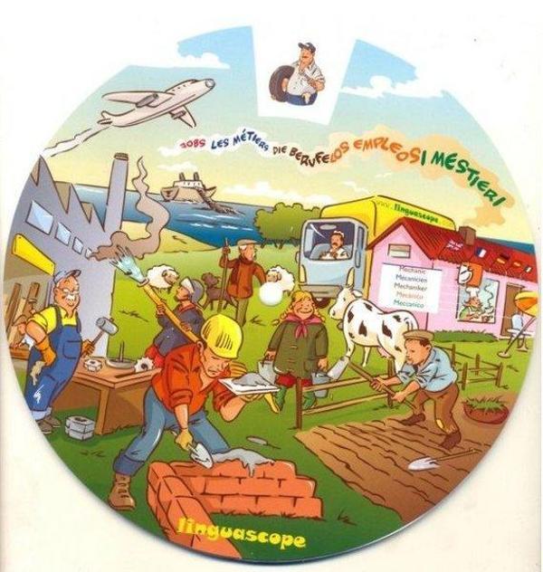 Kelime Çarkı - İş Hayatı ve Meslekler (İngilizce İspanyolca Almanca Fransızca İtalyanca) - Nüans - Image 1