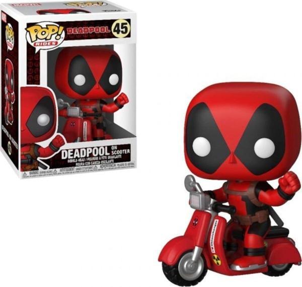 Funko Pop Rides Marvel Deadpool Deadpool & Scooter - Image 1