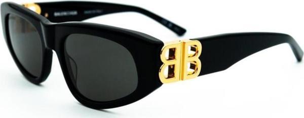 Balenciaga Bb 0095S 001 53 Kadın Siyah Cat Eye Güneş Gözlüğü - Image 1