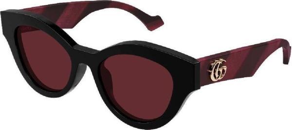 Gucci Gg0957S 005 Black Burgundy R Günes Gözlügü - Image 1