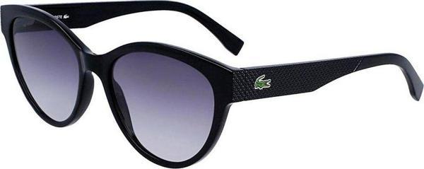 Lacoste L 983S 001 55 Kadın Cat Eye Siyah Kemik Güneş Gözlüğü - Image 1