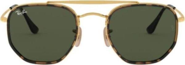 Ray-Ban Unisex Siyah Güneş Gözlüğü The Marshal Iı Rb 3648-M Col 001 52-23 - Image 1