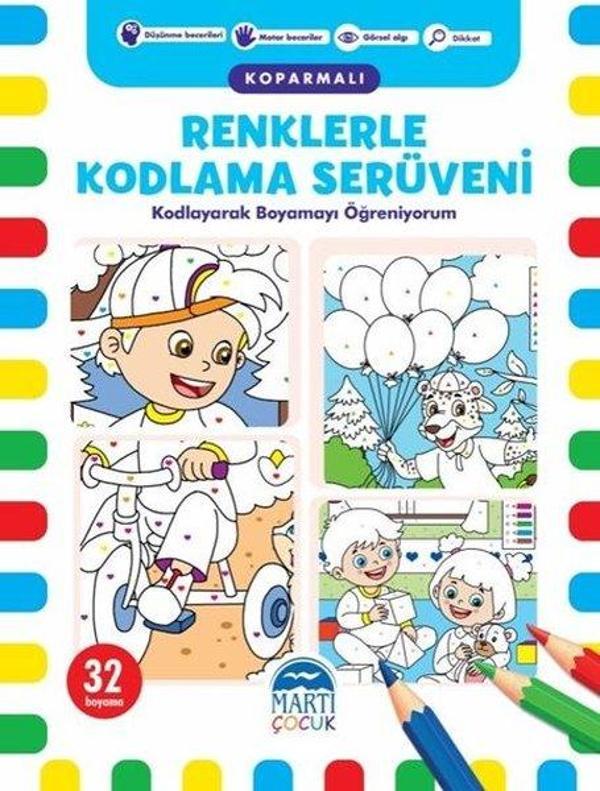 Renklerle Kodlama Serüveni - 8 - Martı Yayınları Yayınevi - Image 1