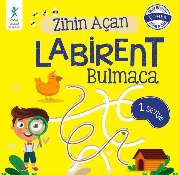 Zihin Açan Labirent Bulmaca 1. Seviye - Çocuk Gelişimi Yayınları - Image 1
