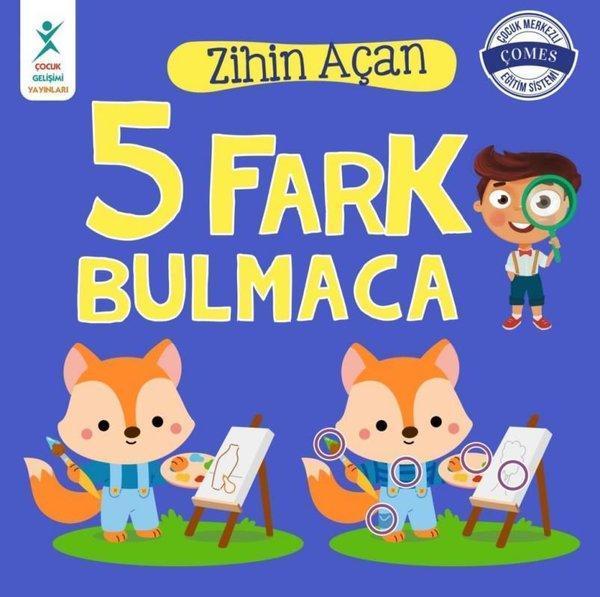 Zihin Açan 5 Fark Bulmaca - Çocuk Gelişimi Yayınları - Image 1