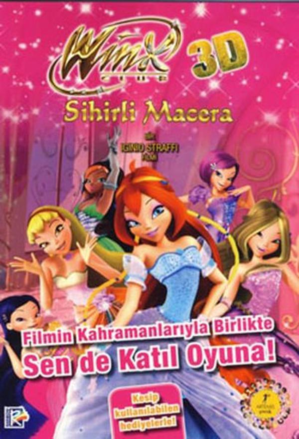 Winx Club 3D Sihirli Macera - Filmin Kahramanlarıyla Birlikte Sende Katıl Oyuna - Artemis Yayınları - Image 1