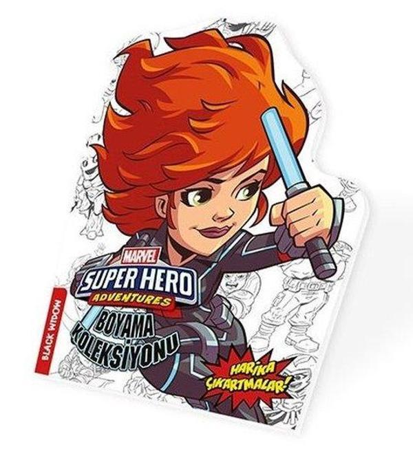 Black Widow - Marvel Süper Kahramanlar Boyama Koleksiyonu - Beta Kids - Image 1