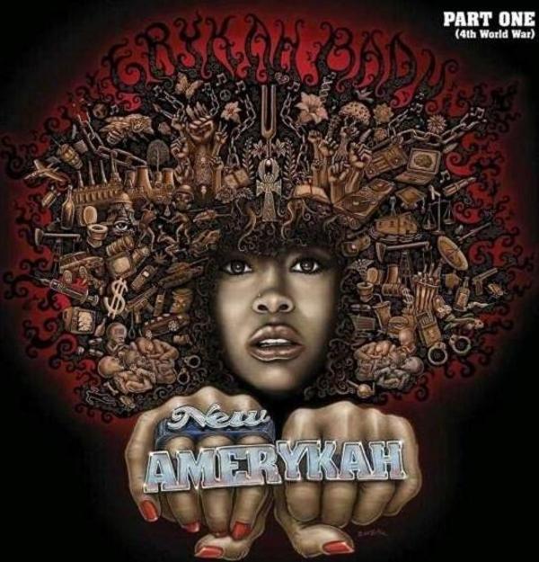 Capitol Records ERYKAH BADU New Amerykah Part One (Purple) Plak - Image 1