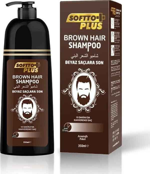 Softto Plus Brown Hair 350 Ml - Image 1