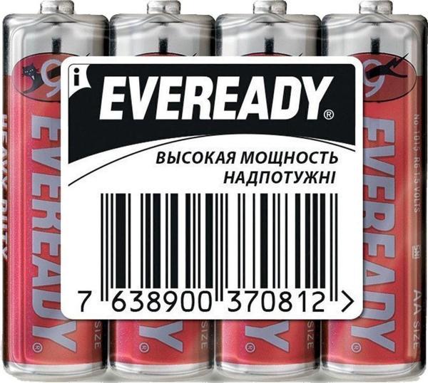 Energizer Eveready Hd Aa/ 4 Lü Pil - Image 1