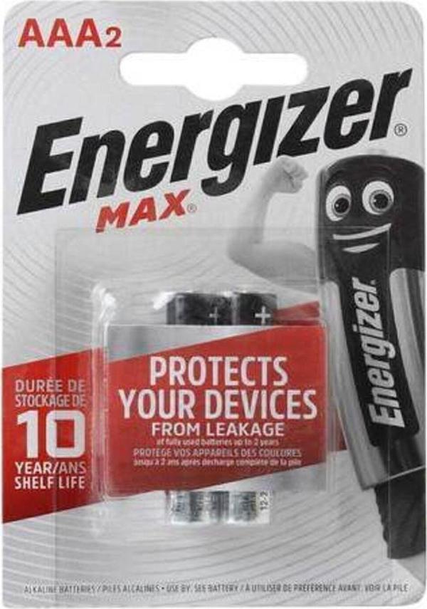 Energizer Max Alk Aaa 2'Li Piller - Image 1