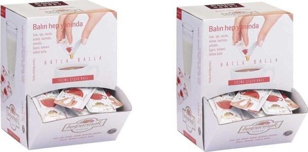 Balparmak Katla Balla Süzme Çiçek Balı 7 G X 120 Adet X 2 Kutu - Image 1