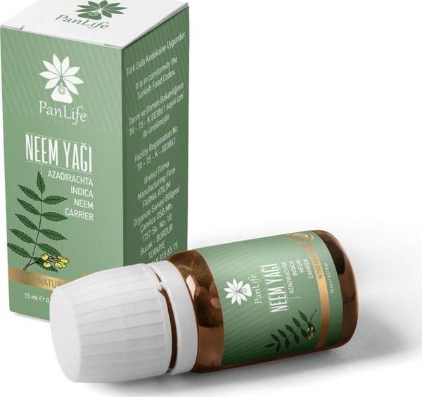 Panlife Neem Yağı 10 Ml %100 Saf Analiz Sertifikalı  - Image 1