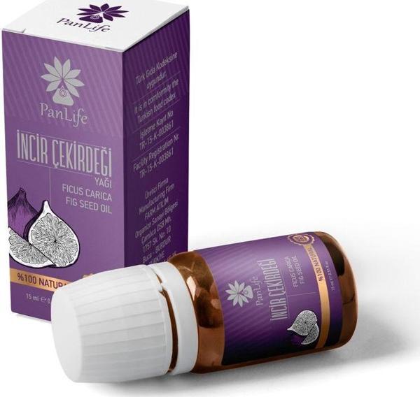 Panlife Panlıfe İncir Çekirdeği Yağı 10 Ml  %100 Saf Analiz Sertifikalı ( Karışımsız ) - Image 1
