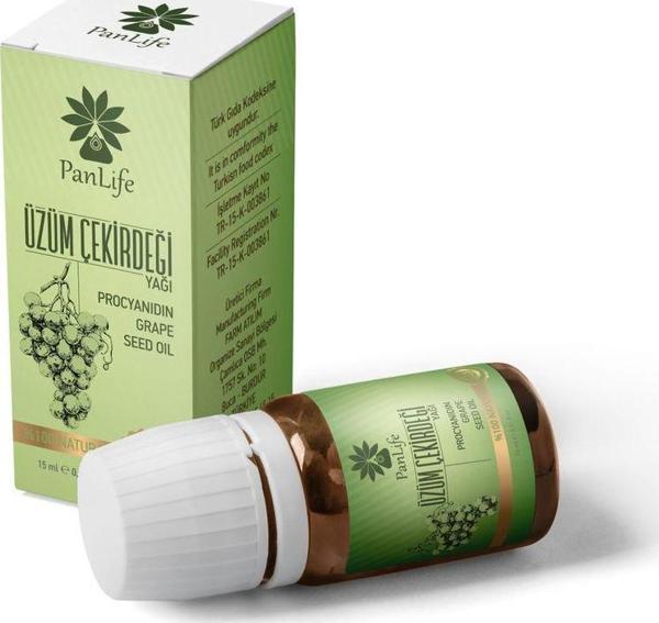 Panlife Üzüm Çekirdeği Yağı 10 Ml - Image 1