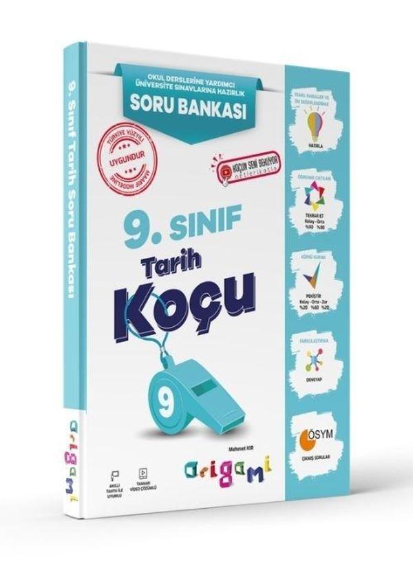 Tammat Yayıncılık 9. Sınıf Origami Tarih Soru Bankası - Tammat  Yayıncılık - Image 1