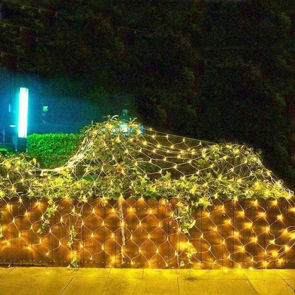 VIP AĞ LED IŞIK NOEL IŞIĞI DEKOR AĞ LED IŞIK 2X2 GÜN IŞIĞI AĞ LED IŞIK EKLEMELİ 220 VOLT FİŞLİ MODEL - Image 1