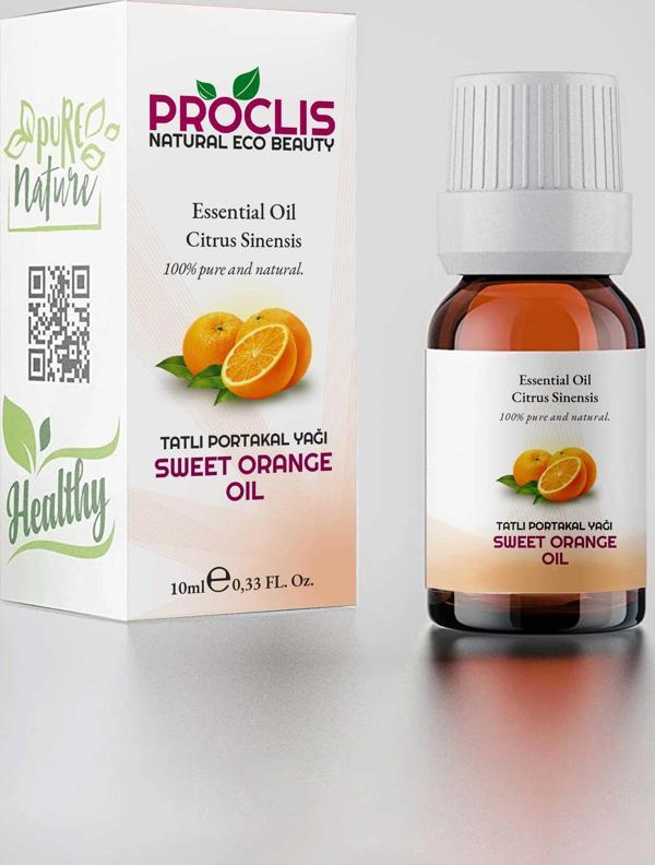 PROCLİS Tatlı Portakal Uçucu Yağı 10 ml Sprey Başlıklı - Image 1