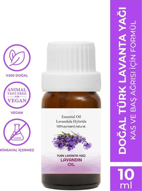 PROCLİS Türk Lavanta Yağı,%100 Doğal Bitkisel Uçucu Yağ, Lavandin Oil 10 ml Sprey Başlıklı - Image 1