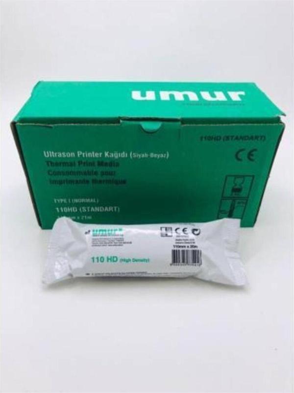 110 Hd Ultrason & Printer Kağıdı 10 Adet Sony Ve Mitsubishi Uyumlu - Image 1