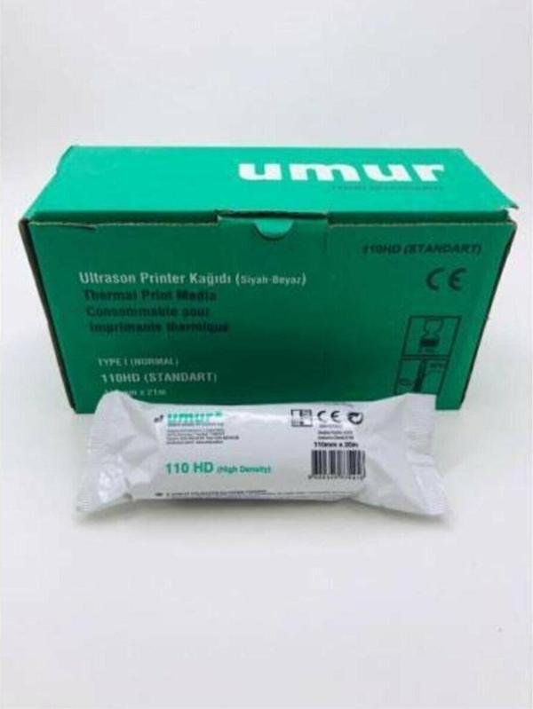 110 Hd Ultrason Printer Kağıdı 2 Adet Sony Ve Mitsubishi Uyumlu - Image 1
