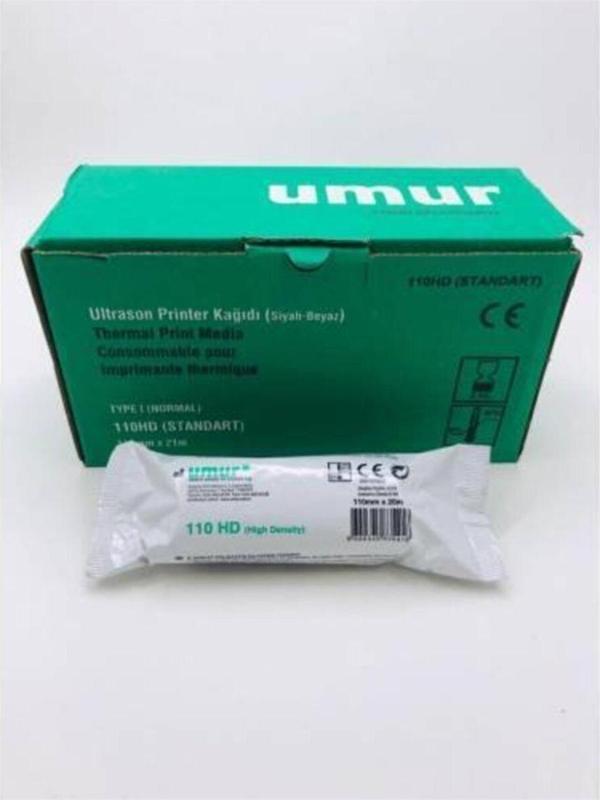 110 Hd Ultrason Printer Kağıdı 2 Adet Sony ve Mitsubishi Uyumlu - Image 1