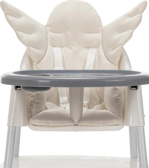 Wellgro Angel Wings Çok Amaçlı Mama Sandalyesi Minderi Ekru - Image 1