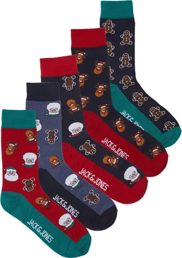 Jack&Jones Erkek 5'li Çorap 12246937 - Image 1