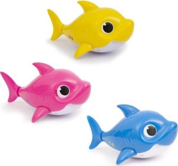 Giochi Preziosi Baby Shark Sesli Ve Yüzen Figür - Baby Shark Sarı - Image 1