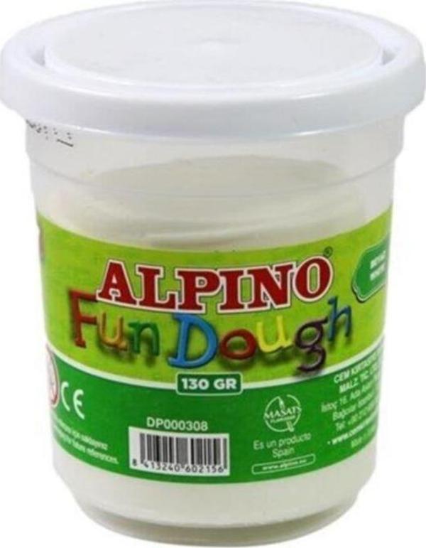 Alpino Oyun Hamuru 130 Gram Beyaz Oyun Hamuru - Image 1