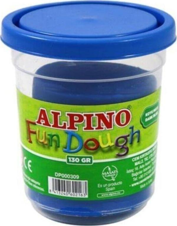 Alpino Oyun Hamuru 130 Gram Koyu Mavi Oyun Hamuru - Image 1