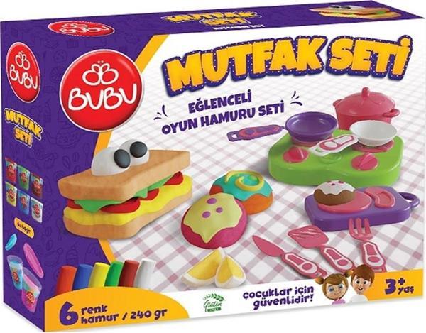 Bu-Bu Oyun Hamuru Seti Mutfak L Oyun Hamuru Seti - Image 1