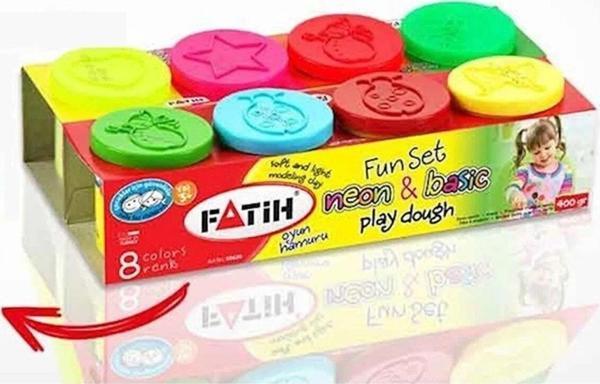 Fatih Mini Oyun Hamuru 8 Renk Mini Oyun Hamuru - Image 1