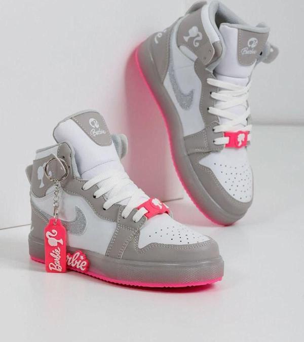 Barbie Bilekli Kız Çocuk Ayakkabı 31-35 Spor Ayakkabı - Image 1